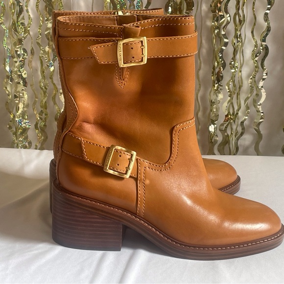 Vince Brown Heeled Boots - Picture 2 of 9